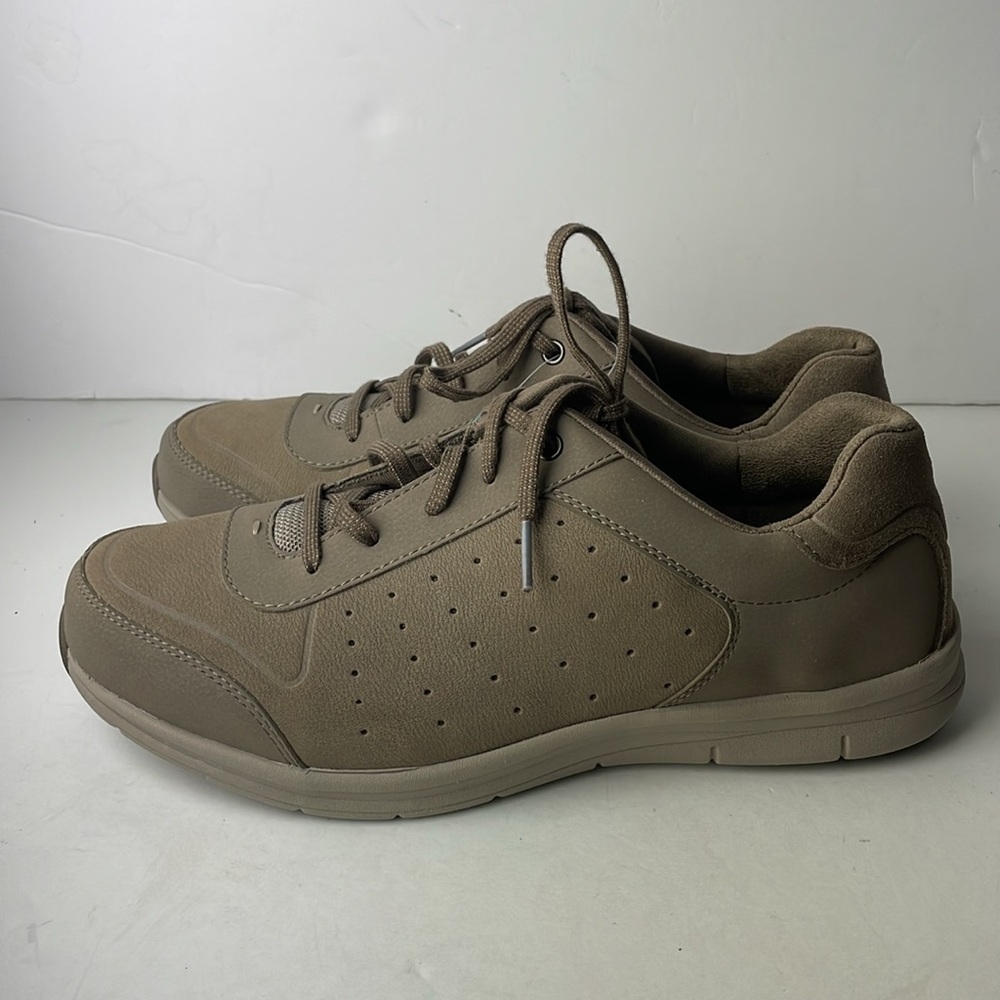 NEW Easy Spirit e360 Skippers Taupe Sneakers 10 - Picture 4 of 9